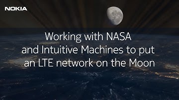 Working with NASA and Intuitive Machines to put an LTE network on the moon