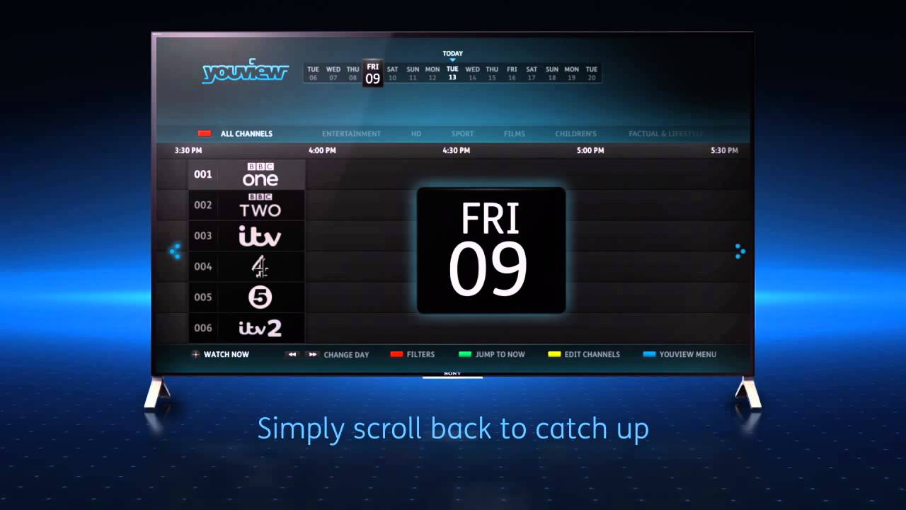 Sony YOUVIEW Demo Video YouTube
