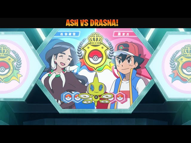 ◓ Anime Pokémon Journeys (Pokémon Jornadas Supremas) • Episódio 104: Hyper  Class! VS Drasna da Elite dos Quatro!!