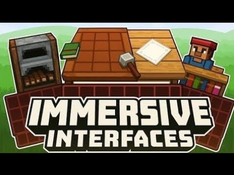 Immersive Interfaces Mod Minecraft Pe 1.26.10+ | Best interface ui mod Minecraft pe 1.26.10+