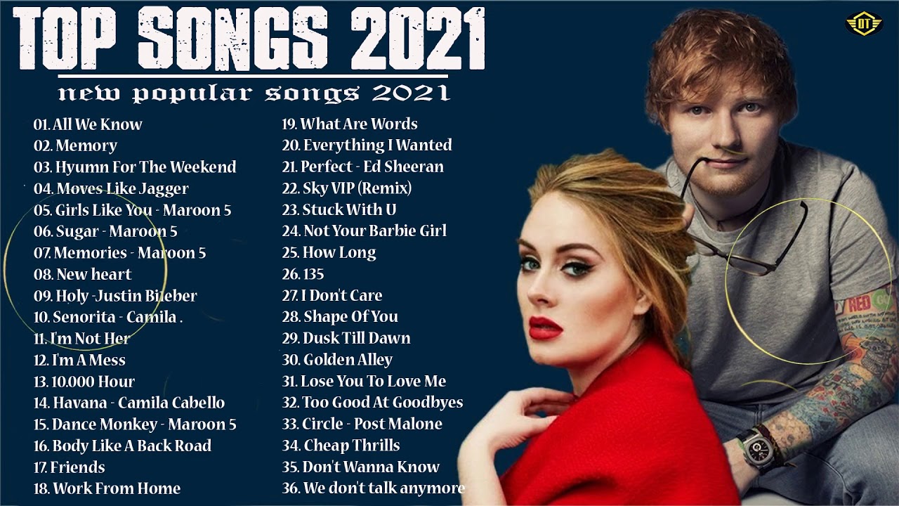 New Top Hits 2021 Video Mix (CLEAN) Hip Hop 2021(POP HITS 2021,TOP 100