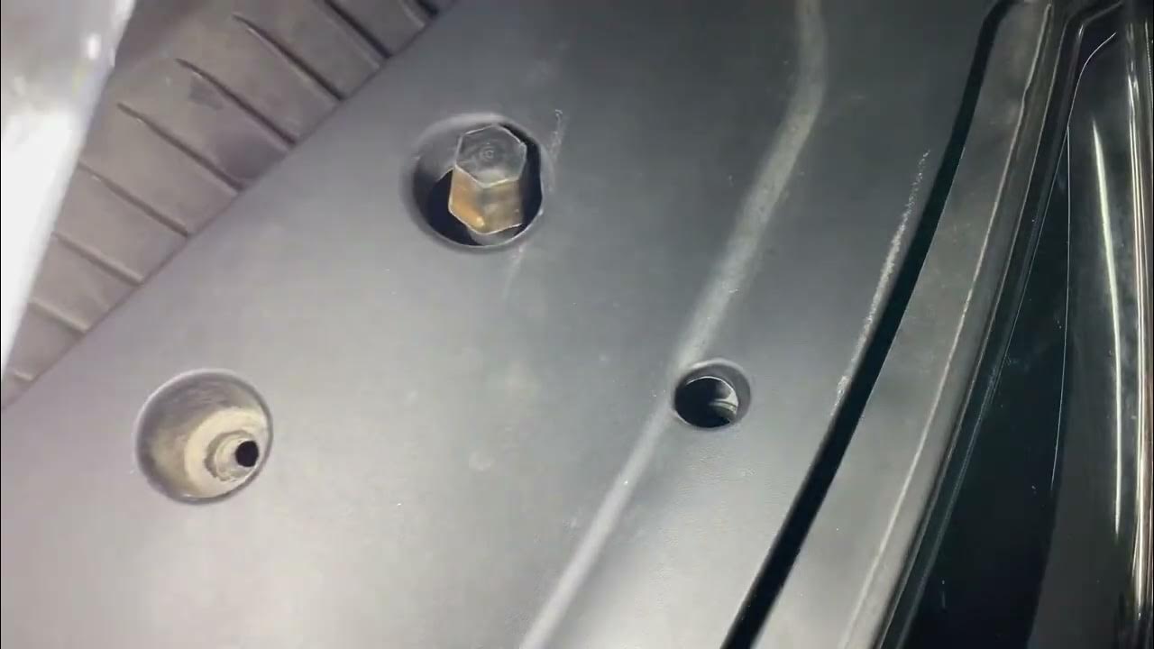 How to adjust your Chevy traverse head lights - YouTube