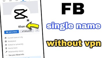 One Name on Facebook Old Accounts | set single name fb id 2022 | Error Fixed Remove last name old fb