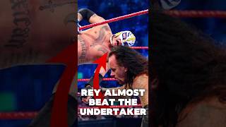 When Rey Mysterio Faced The Undertaker wwe wrestling shorts