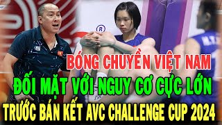 AVC Challenge Cup 2024: Báo động chấn thương đội tuyển bóng chuyền nữ Việt Nam HLV Tuấn Kiệt lo sợ