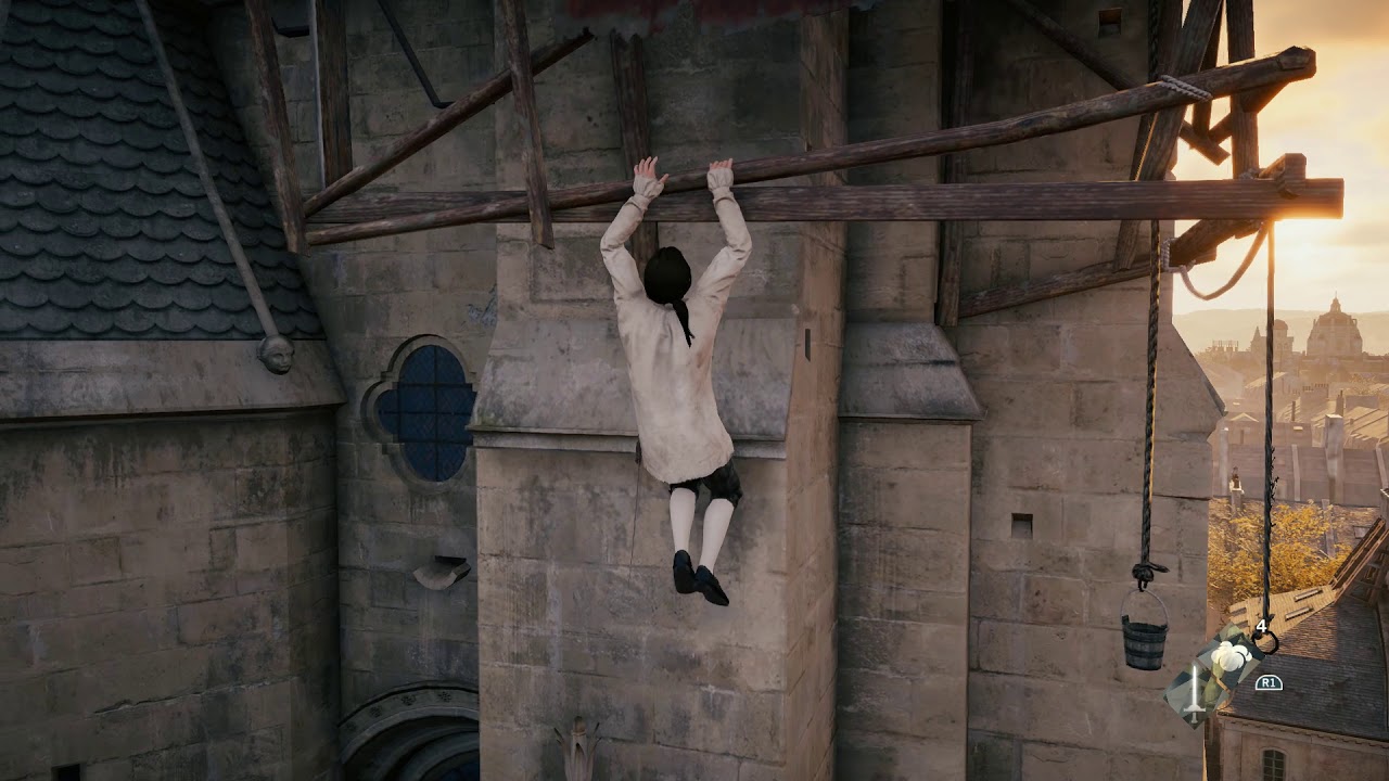 Assassin's Creed Unity: Notre Dame walking around (VIVE NOTRE DAME ...