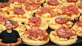 Mini Pizza Para Festa Fácil E Rende Muito Com Muitas Dicas Para O Seu Faça E Venda