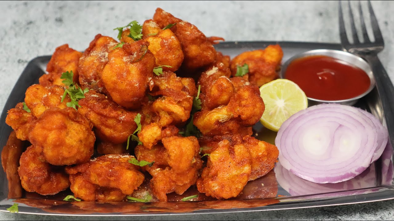 cauliflower 65 Gobi 65 recipe crispy cauliflower fry cauliflower