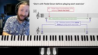 Legato Pedaling - Piano - Beginners Guide Exercise