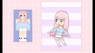 Drawing Minecraft Skins As Chibi |  SpeedPaint screenshot 4