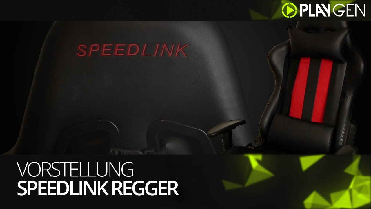 Speedlink Regger Gaming Stuhl Vorstellung |  | powered by Speedlink | PLAY-GEN.DE | Unboxing