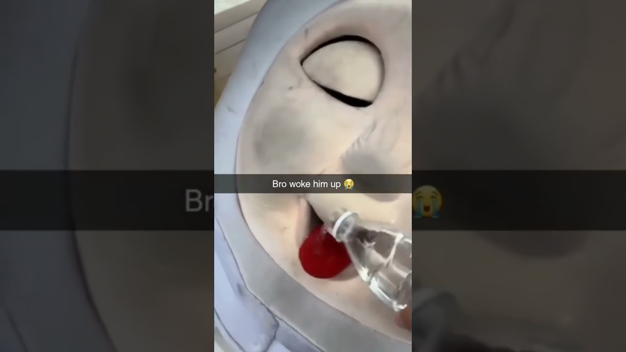 Bro woke him up😂😭