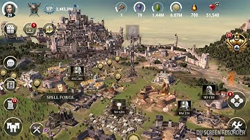 Dawn of titans easy upgrading of food storage and gold storage