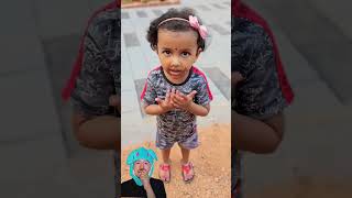 Muka Adek Belepotan Coklat