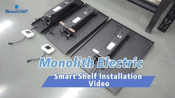 MonolithIoT Automated Inventory Management Smart Shelf Installation Video