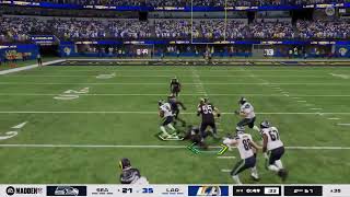 Madden 26 Seahawks vs Rams Full game