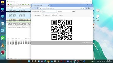 การดักจับข้อมูลด้วยโปรแกรม WireShark