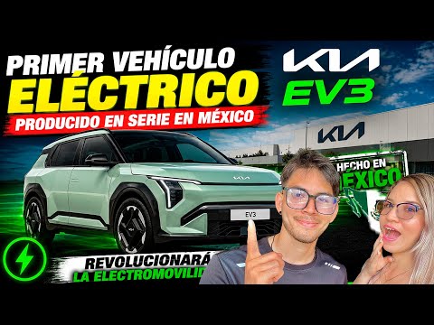 ¡El futuro llegó a México🇲🇽! KIA🚗 EV3 sorprende al mundo🌏