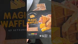 disponibles en #COSTCO en el área de congelados. #Wafles #comida #comidaamericana #easyprep #cheese