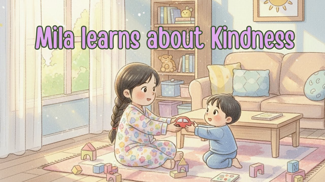 Bedtime stories for toddlers | Kindness | Learning kindness | stories for toddlers| morals and value