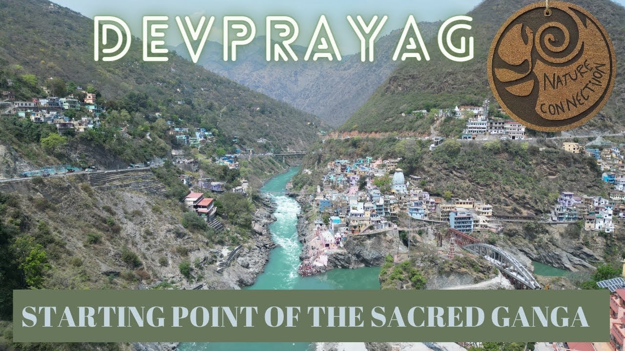 Devprayag Sangam of River Bhagirathi And Alaknanda River Ganga Starting ...