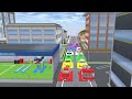 ALL RAINBOW SUPER CARS COLLECTION 😱 AT NEAR REPAIR SHOP🌈🚔|SAKURA SCHOOL SIMULATOR #video 