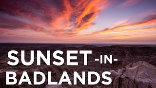 Landscape and Sunset Photography Badlands  Settings and Tips in Badlands National Park
