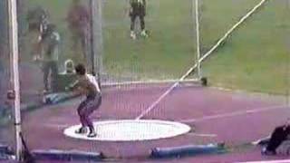 Melinte Hammer Throw World Record