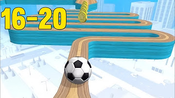 MAX LEVEL in Going Balls! 😱 Level 16 to 20 🔥