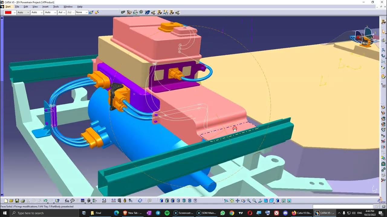 Catia V5 Electrical Harness Design Automotive Harness Design YouTube