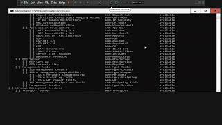 How to Add roles and features using the Command line interface