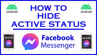 How To Hide Your Active Status On The Facebook Messenger App | Android screenshot 2