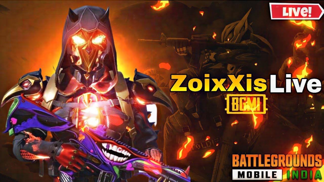 RENDOM CHILL GAMEPLAY ONLY FUN😂 BGMILIVE WITH ZoixXisLive - YouTube