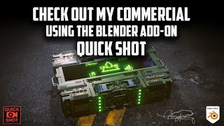 A short FAKE commercial I made using the Blender add-on QUICK SHOT! A short FAKE commercial I made using the Blender add-on QUICK SHOT!