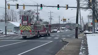 Snow Response S1 E5 | Ladder 17 Responding to a Residential Structure Fire