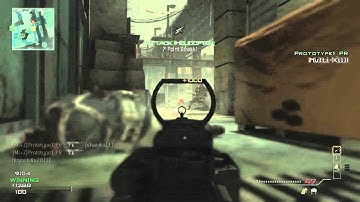 My Best 23 Seconds in Mw3 (LMG Ownage)