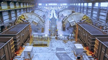 How long does it take to unload a train of coal in China? guess!