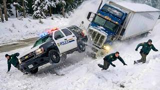 Icy Road Madness Caught On Camera – Winter Crash #6