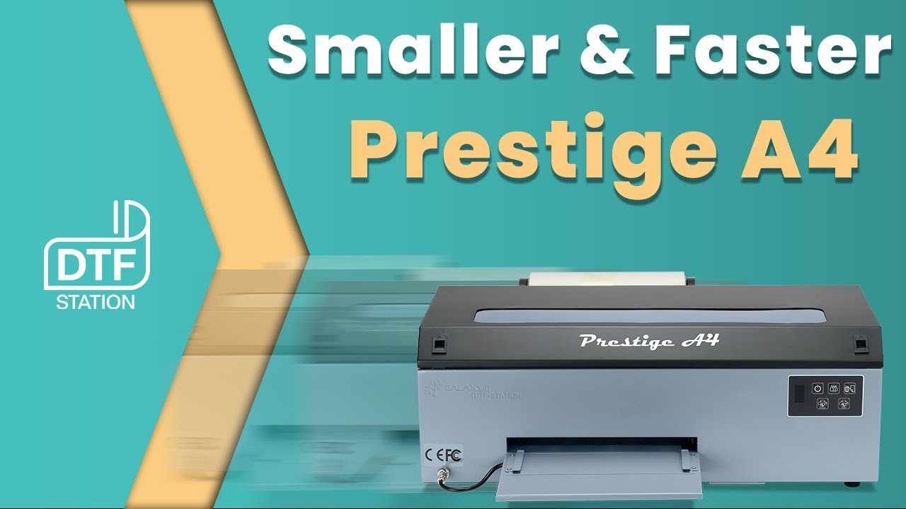 BCH 4-Color A4 PRO DTF Printer Bundle with Modified Epson - WATCH VIDEO bf  Purch