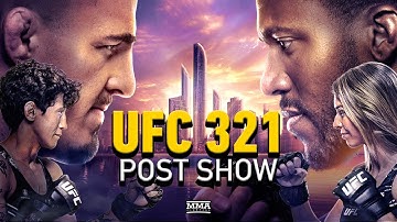 UFC 321 Results & LIVE Reaction | Aspinall vs. Gane Ends In No Contest | Dern Strikes Gold