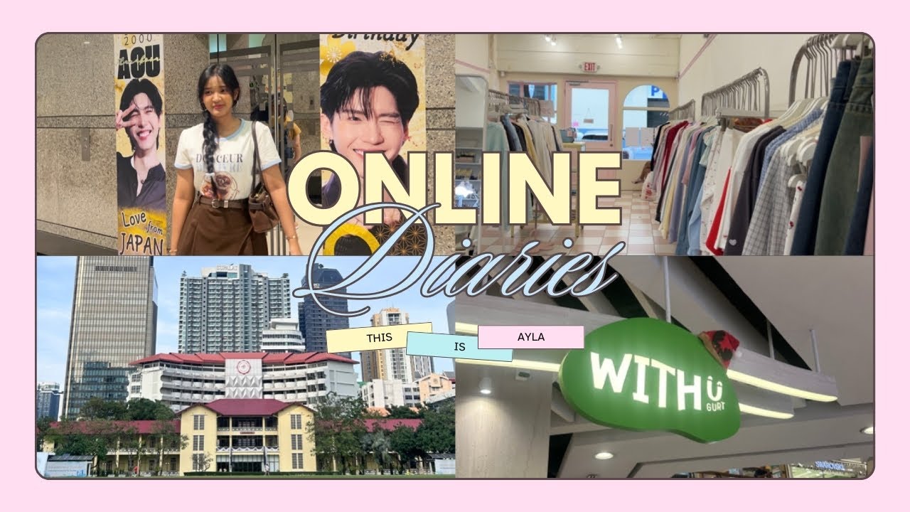 ★ 04 | Online Diaries | Certified Mall Addict?!; CentralwOrld, Rama 9, EmSphere, and 7/11 Runs🛍️EP.2