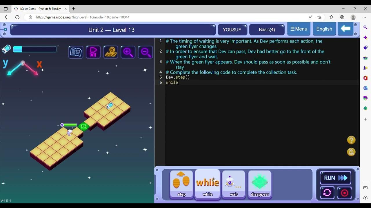 Python Video 12 - While loop and Wait method - YouTube