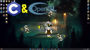 Making a Mini DESKTOP PET! C & OpenGL