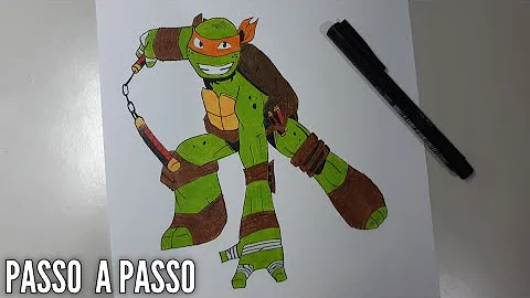 Qual o nome da arma que o Michelangelo usa?