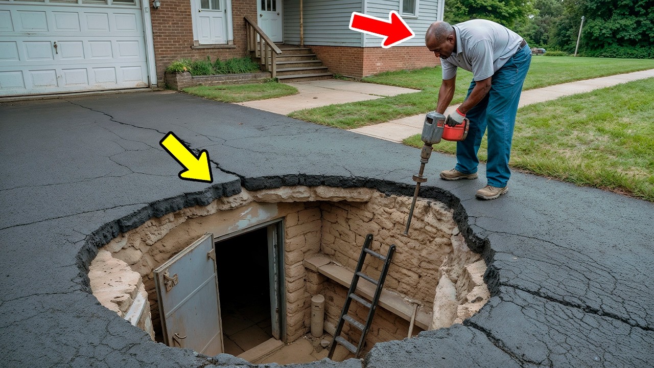 Man Buys House, Hears Strange Noises Under Driveway — What He Finds Below Will Shock You!