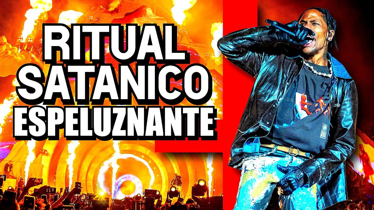 Travis Scot Ritual Concert El RITUAL SATANICO de TRAVIS SCOTT en el CONCIERTO