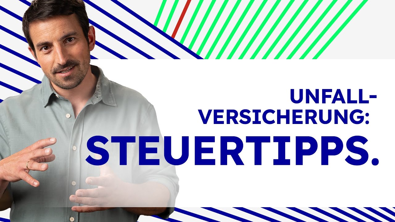 Unfallversicherung steuerlich absetzen - YouTube