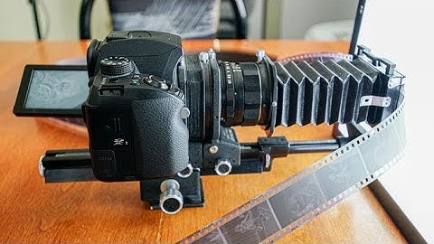 Scan 35mm Film with Bellows and an APS-C Camera (And Why You Probably Shouldn’t)