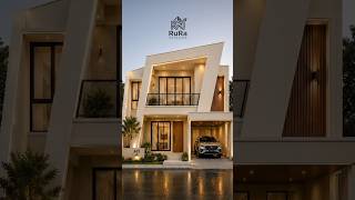 modern parallelogram house design ❗❗#ai #residentialdesign #homeideas #referens #modern #desainrumah