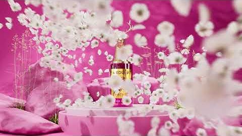 Perfume Ad with X-particles and Redshift